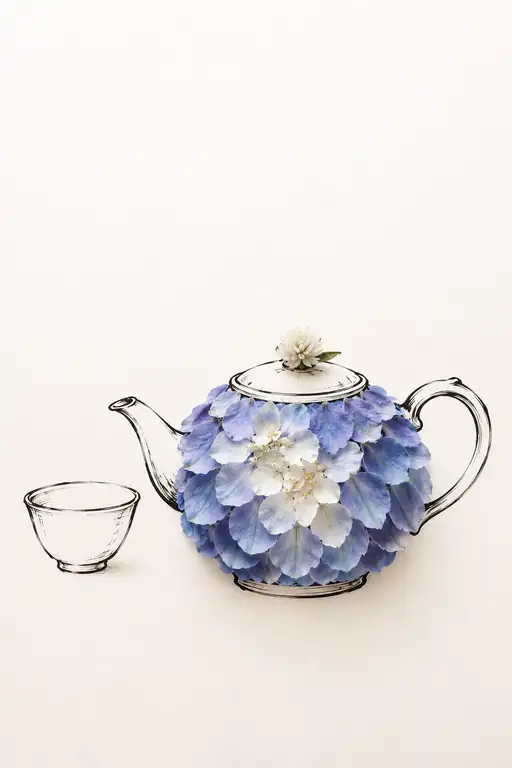 An Invitation in Blue