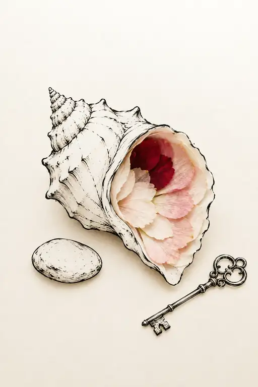 The Secret Has a Crimson Heart