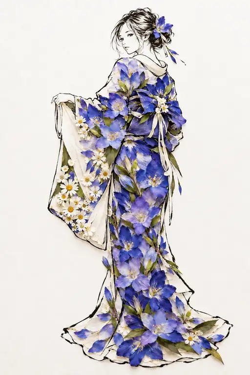 The Blue That Turns Toward You