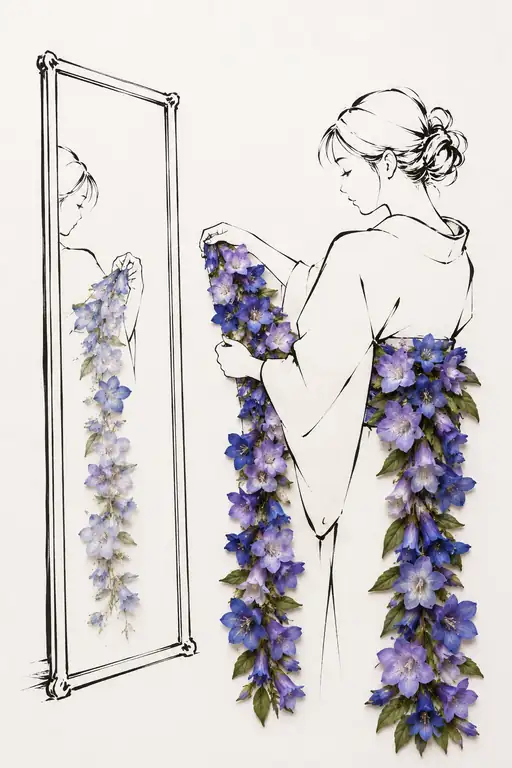 The Blue That Looks Back