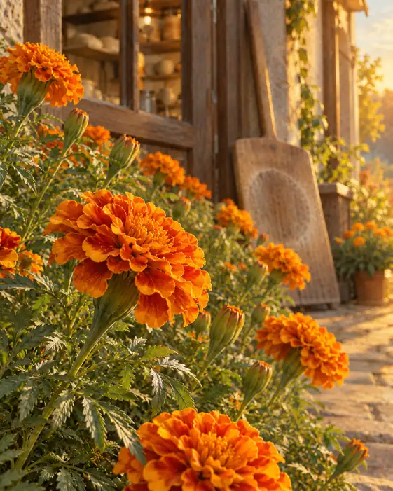 The Shop Keeps a Garden at Its Heart