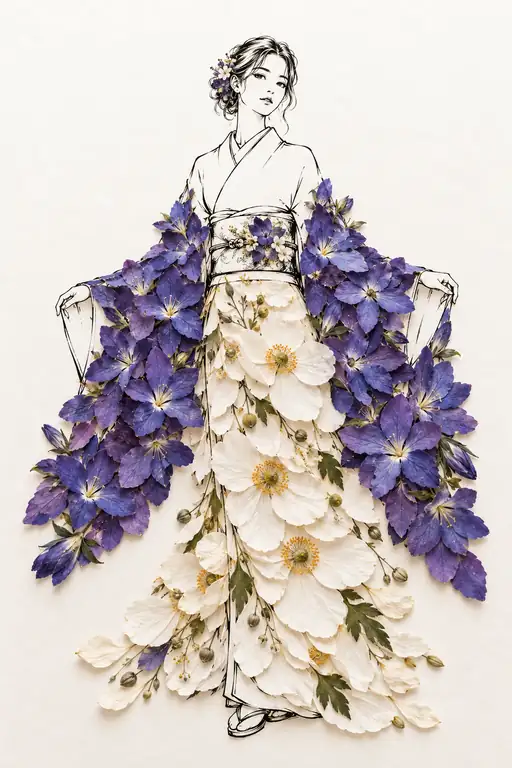 Wearing the Quiet of Violet