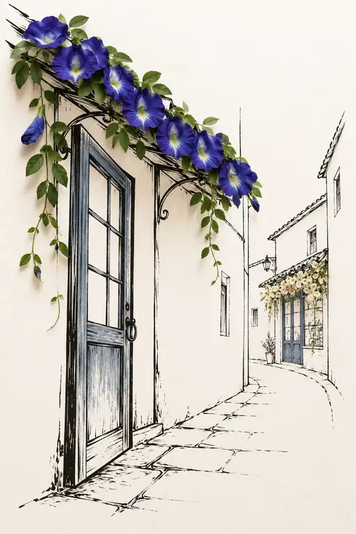 The Blue Door Remembers