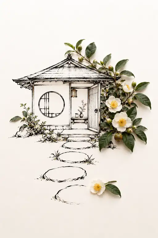 One Blossom Before the Threshold