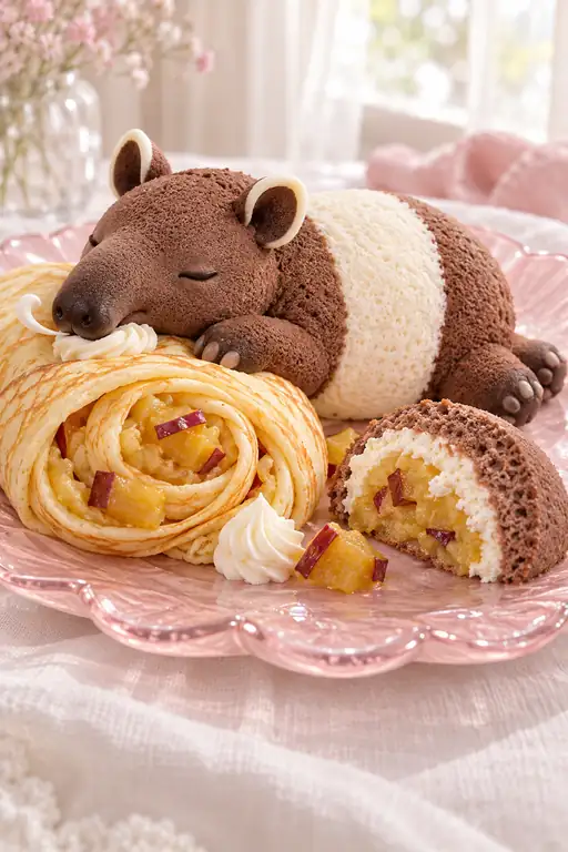 Repose upon the Rolled Pastry