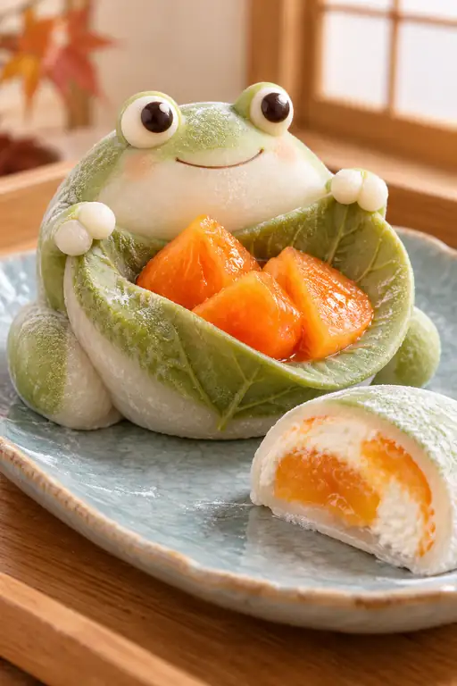 若草の葉にのせた秋の灯