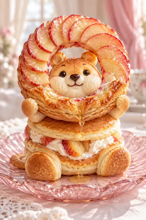 Crown of Sunlit Apple Rings