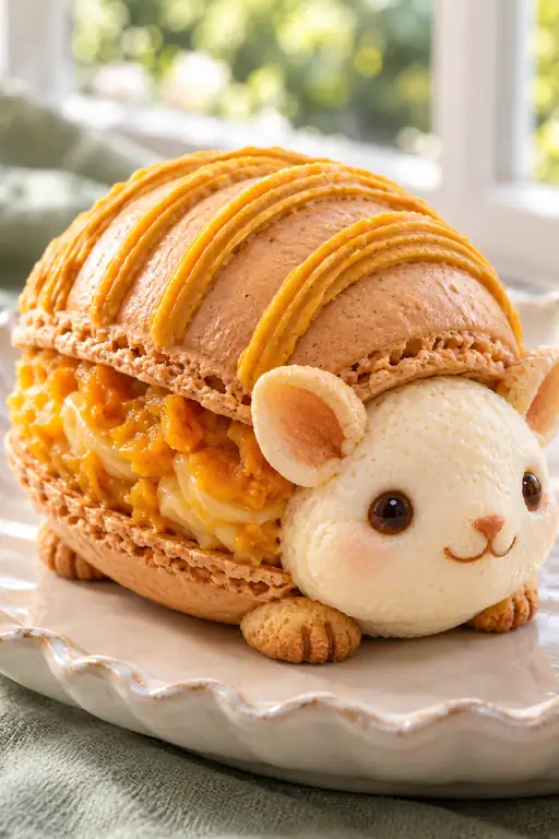 The Gentle Armadillo's Autumn Shell