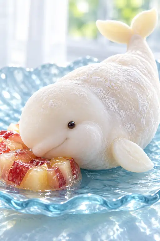 蜜林檎の泉に鼻先を寄せて