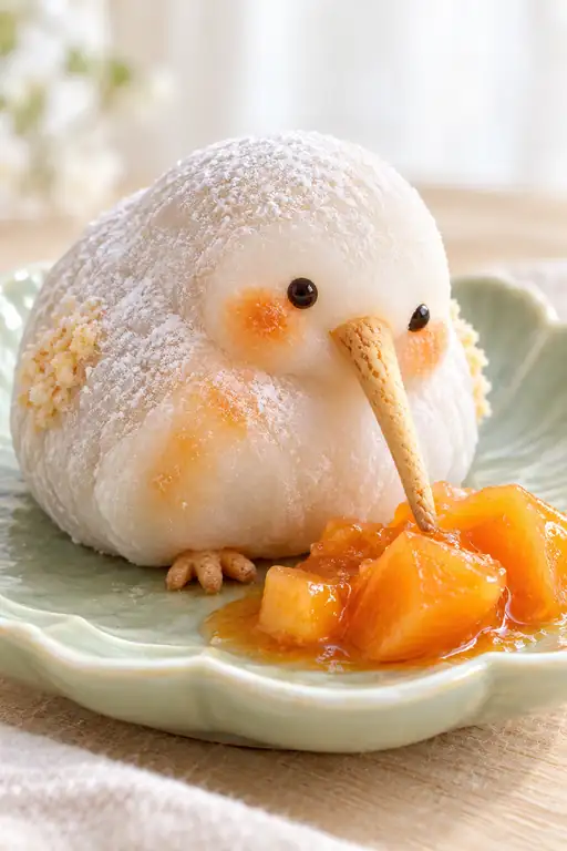 蜜色の一滴をすする白い影