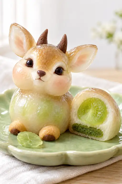 胸に宿る緑の月