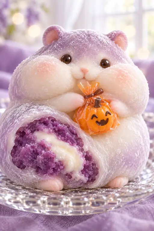A Violet Heart and an Orange Gift