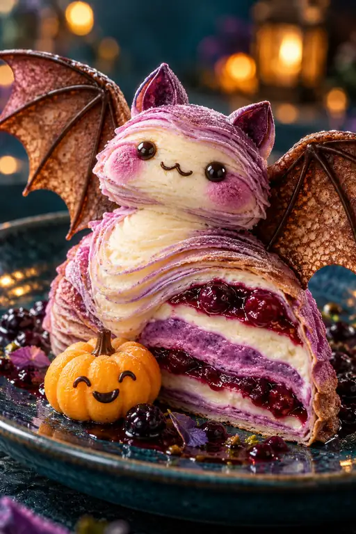 Berry Night Beneath Open Wings