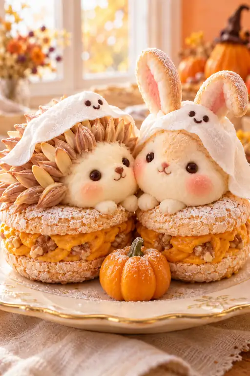 Two Little Ghosts, One Bright Autumn